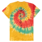 Cats Meow Tie Dye Tee - Yellow