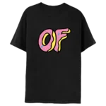 Donut Large Logo T-shirt - Black