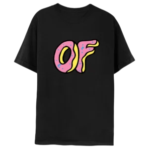 Donut Large Logo T-shirt - Black