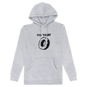 Doodle Donut Hoodie - Heather Grey