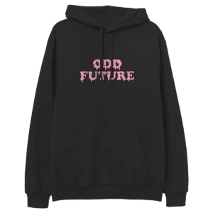 Drip Logo Hoodie - Black