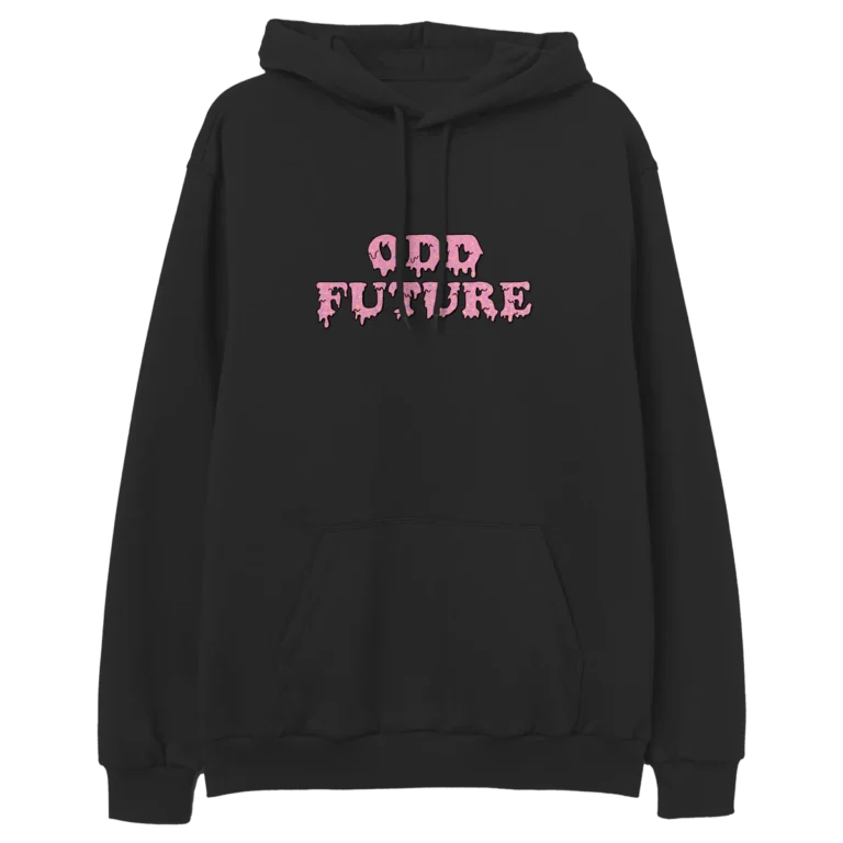 Drip Logo Hoodie - Black