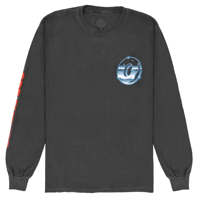 Futuristic O Long Sleeve - Dark Grey