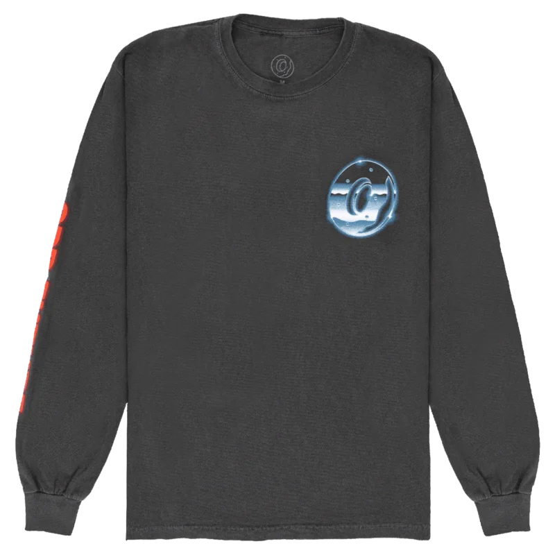 Futuristic O Long Sleeve - Dark Grey