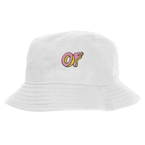 Logo Bucket Hat - White