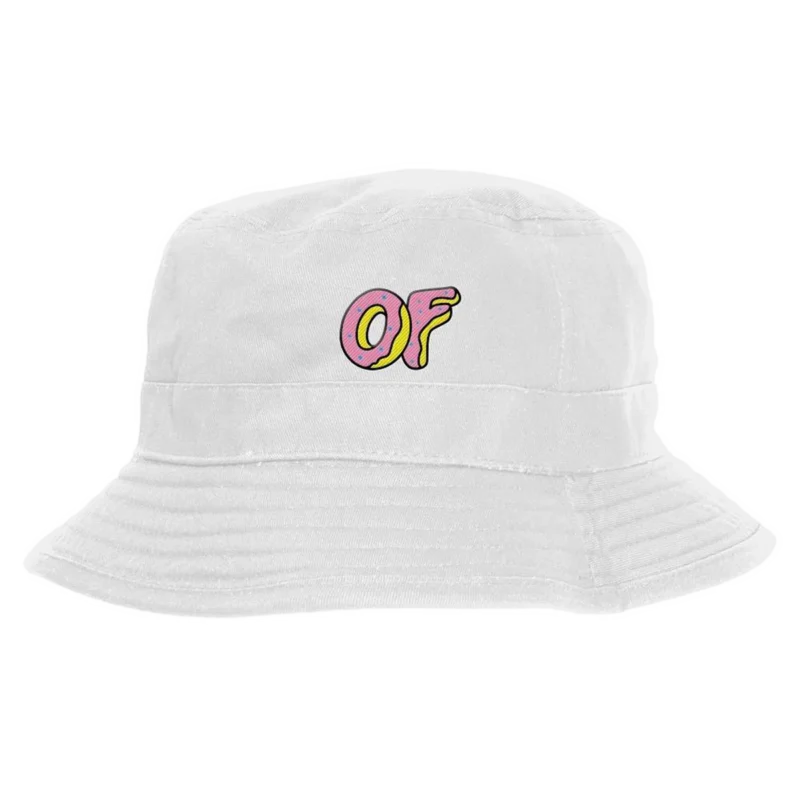 Logo Bucket Hat - White