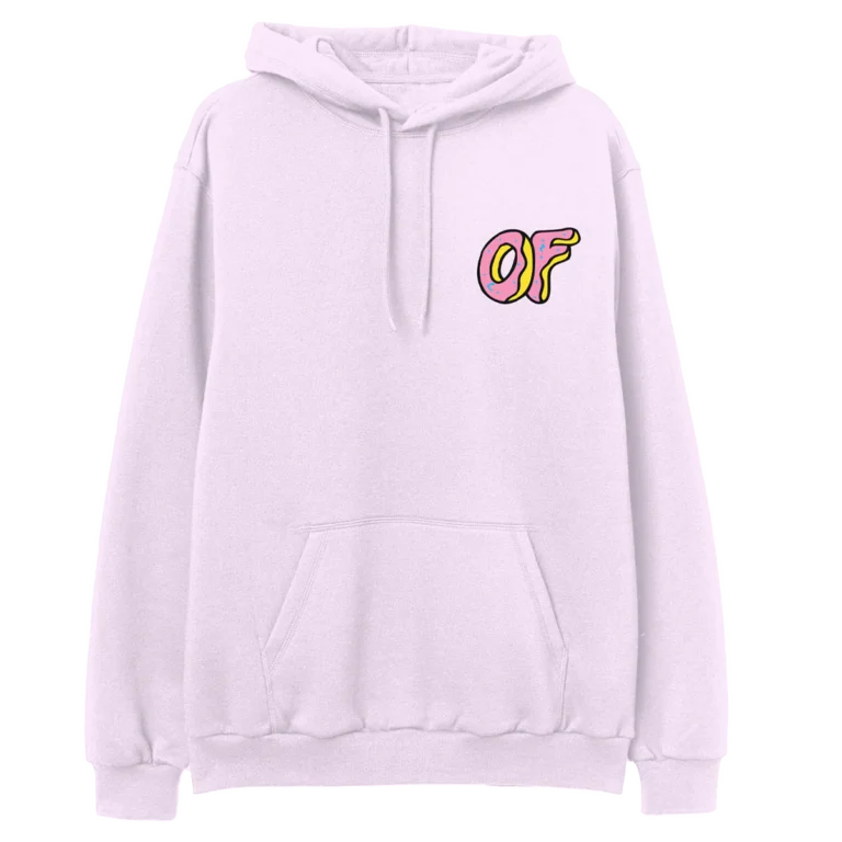 OF Classic Logo Pullover Hoodie - Pink