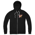 OF Classic Logo Zip Hoodie - Black