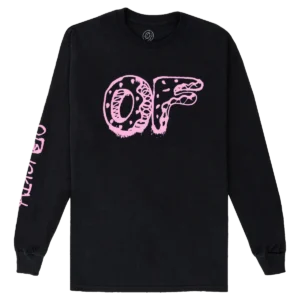 OF Graffiti Long Sleeve - Black