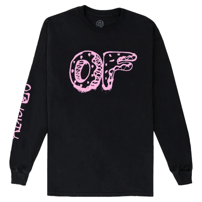 OF Graffiti Long Sleeve - Black