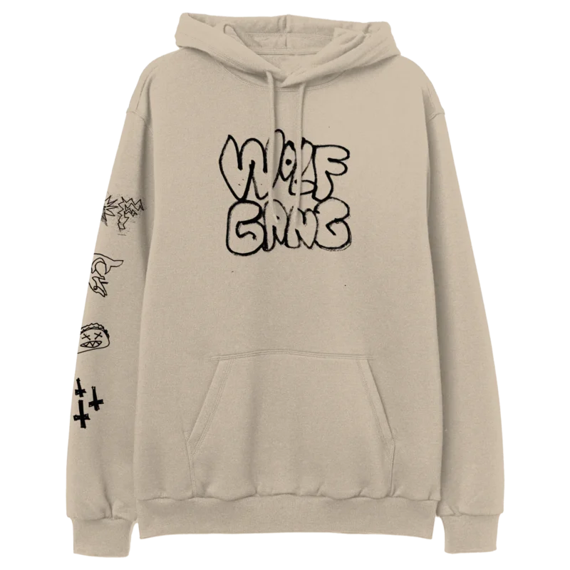 Wolf Gang Hoodie - Sand