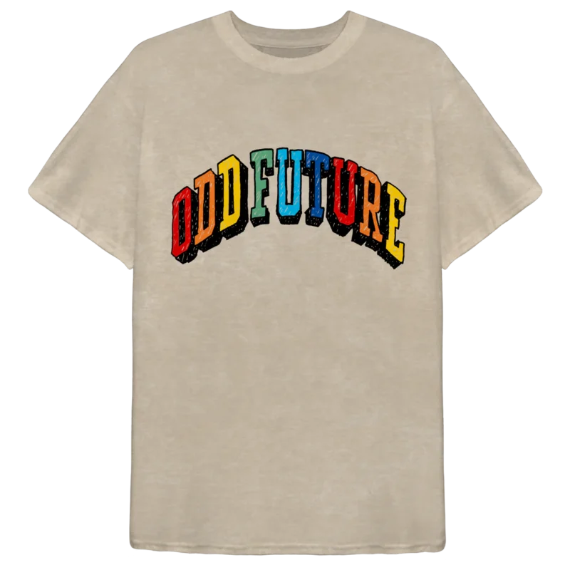 Varsity Marker T-shirt – Ivory-Odd Future Shirt